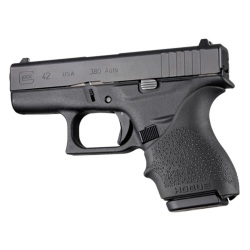 【実物】 HOGUE HandAll GLOCK42&43 ビーバーテールグリップスリーブ BK (18200)