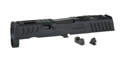 NOVA NORSSO REPTILE C Compact カスタムスライドセット BK SIG(VFC) P320-M18 GBB対応(VFC-S10-BK)