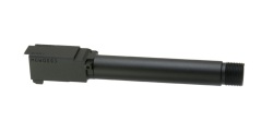 PRO ARMS 東京マルイ G17G5用 アルミアウターバレル (14mm逆ネジ） BK