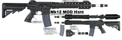 【JPバージョン】T8/CGS COLT MK12 Mod H SPR 16inch GBB