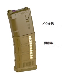 T8 PMAG M3 Window 30Rタイプ スペアマガジン 東京マルイ M4 MWS対応