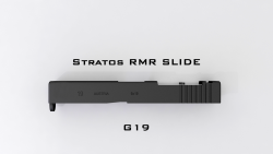 VOLANTE Airsoft 東京マルイ G19対応 MK27 Mod1カスタムスライド専用（Stratosブローバックユニット搭載）