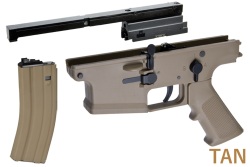 WE SCAR-L V3 アップグレード コンバージョンキット 【BK/TAN】