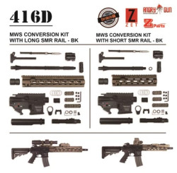 Angry Gun 東京マルイM4MWS用 HK416D コンバージョンキット Black GBB