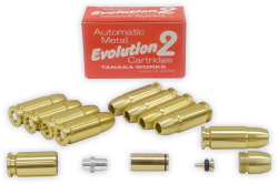 タナカ オートマチック・メタル・Evolution2 カートリッジ 9mm オートマチックモデルガン共用 10発セット