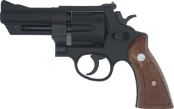 タナカ S&W M27 “The .357 Magnum” 3-½inch HW モデルガン