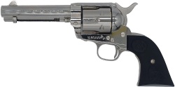 タナカ Colt' Single Action Army 2nd Generation 4 3/4inch ABS ニッケル・フィニッシュ ペガサス ガスリボルバー