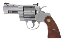 タナカ Colt Python .357Magnum 3inch “R-model” Stainless Finish ペガサス式ガスリボルバー