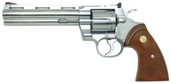 タナカ Colt Python .357Magnum 6inch “R-model” ステンレス・フィニッシュ ガスリボルバー