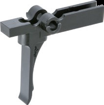 C&C Tac American Trigger Corp(ATC)タイプ ステンレス削り出し ストレートトリガー [ BK / GD ]