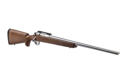 【JPバージョン】APS JAPAN Barrett Fieldcraft Silver/Wood エアーコッキング ボルトアクションライフル