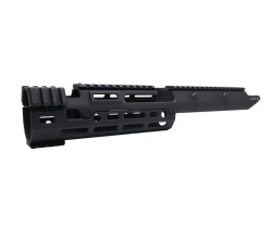 WII TECH UTG PRO Monolithic Extendedタイプ M-LOK ハンドガード VFC MP5 GBBシリーズ対応