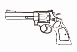マルシン(Marushin) S&W M29/629 5inch 木製グリップ Xカート式ガスリボルバー