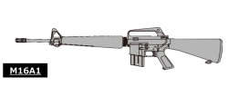 マルシン(Marushin) Colt M16A1 完成品 新型アルミカート仕様 発火式金属製モデルガン