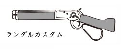 マルシン(Marushin) ウィンチェスター M1892 ランダルカスタム 6mmBB ガスレバーアクションライフル 【ストック材/ウォールナット】