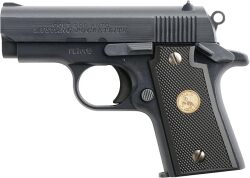 クラウンモデル Colt MUSTANG ハイランクエアーコッキングハンドガン  (コルト.380AUTO)