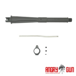 ANGRY GUN マルイ M4MWS用 BCM 9inch 300 Blackoutタイプ アルミ CNC アウターバレル 9インチ (14mm逆ネジ）