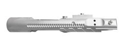 ANGRY GUN マルイM4MWS用 1ピース スティールボルトキャリア-KAC SAND CUTTERタイプ/Chrome Silver