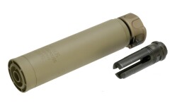 ANGRY GUN SureFire SOCOM556-RC3 サイレンサー&FH-556-RC ハイダーセット FDE