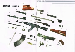 GHK AKM GBB ボルトキャリア No.8-2
