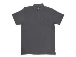 B&T TEXTIL ポロシャツ01/メタルキーリング付き (Anthracite Gray)