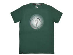 B&T TEXTIL Tシャツ/Straight Cut 03/メタルキーリング付き (Dark Green)