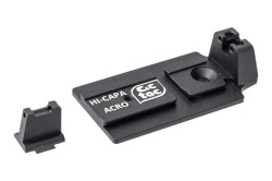 C&C Tac ACRO ドットサイトマウントプレートセット BK (東京マルイ Hi-CAPA5.1対応)
