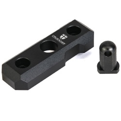 CRUSADER バイポッドマウント/M-Lok BK/SV