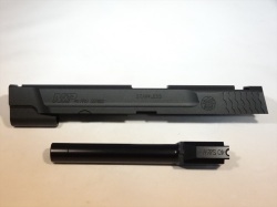 DETONATOR WE M&Pスタンダード対応 S&W M&P.40 Pro Series 5インチモデル カスタムスライド BK