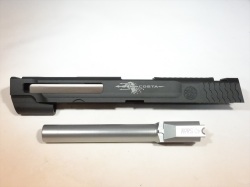 DETONATOR WE M&Pスタンダード対応 S&W M&P.40 ATEi Costa Edition 5インチモデル カスタムスライド BK