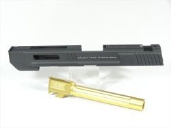 DETONATOR S&W M&P.40 Salient Arms 5インチ カスタムスライド-BK WE M&P スタンダード対応