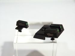 DETONATOR 東京マルイ S&W M&P 9対応 VTACタイプ スチール フロント/リアサイトセット