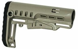 【実物】 NCSTAR DLG TBS TACTICAL ストック Mil Spec BK