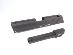 RA-TECH マルイ HK45 CNC アルミスライド＆CNC スチールアウターバレル