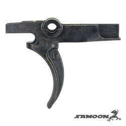 SAMOON GHK M4(AR)用 Geisseleタイプ スティールカーブトリガー BK