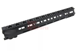 Z-Parts MK4 アルミCNC ハンドガード 15インチ (Black) GHK M4 シリーズ（GBB)対応