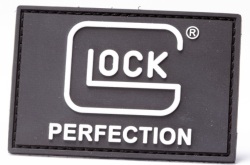 GLOCK PERFECTION PVC ベルクロパッチ (Size: 2 x 3インチ)