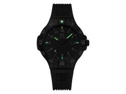 GLOCK PRECISION グロックウォッチ GW-15-3-22 TRIGALIGHTステンレスクウォーツ20気圧防水 (Gunmetal/Black)