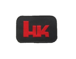 Heckler & Koch HKロゴパッチ Red/Black (80x60mm)