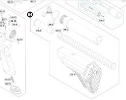 VFC M110A1 GBBパーツ/04