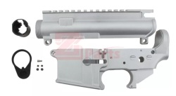 Z-Parts 東京マルイ M4MWS アルミ鍛造レシーバーセット (ブランク Ver)