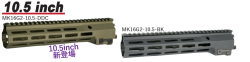 ANGRY GUN Geissele SMR MK16 M-LOK レイルハンドガード 東京マルイ 次世代/STD 電動/MWS M4/KSC/VFC GBB M4 対応(2020Ver.) 10.5inch