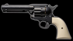 コルトS.A.A.45ピースメーカー・Xカートリッジシリーズ BK