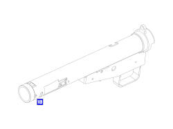 North East Sten Mk2 BSA GBBパーツ/01-18 レシーバーASSY（BSA） [NGS04URV001]
