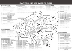 NorthEast_MP2A1_PartsList