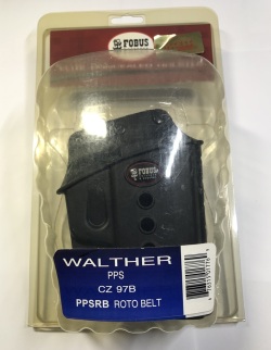 【デッドストック品】FOBUS WALTHER PPS/CZ 97B PPSRB ROTO BELT ホルスター BK