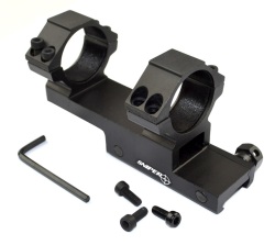PRESMA EX43 カンチレバー 30mmスコープマウント BK