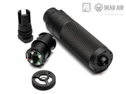 PTS Dead Air Sierra 5 Mock サプレッサー (トレーサー内蔵) Black