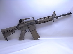 【JPサポート付】WE M4A1 RAS GBB TAN オープンボルト