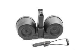 RA-TECH GBB HPA ドラムマガジン  WE AR シリーズ用